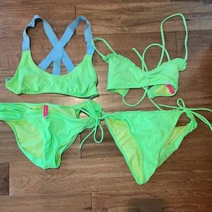 Bathing suit lot, 13 pieces! Size medium.